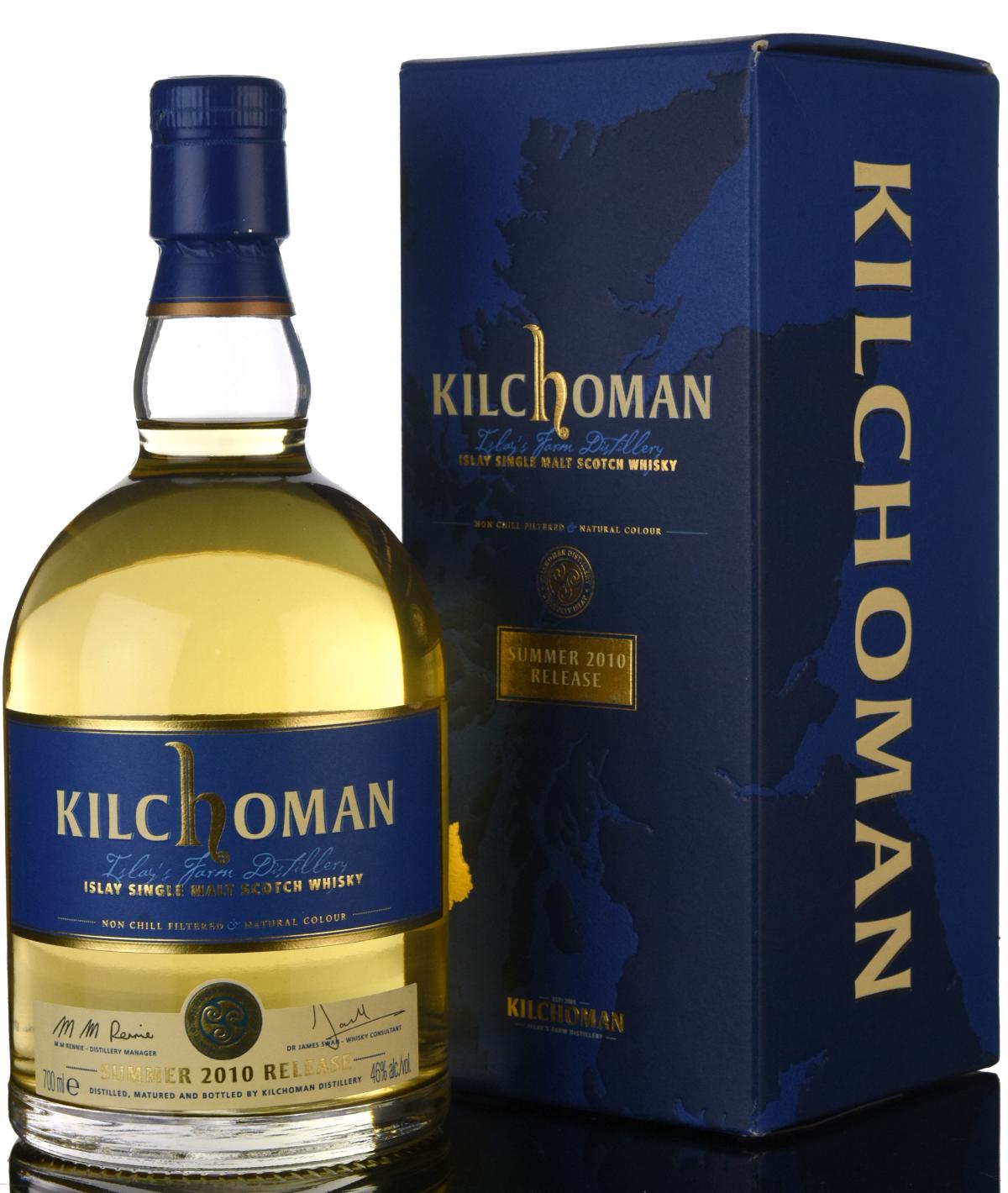 Kilchoman Summer 2010 Release