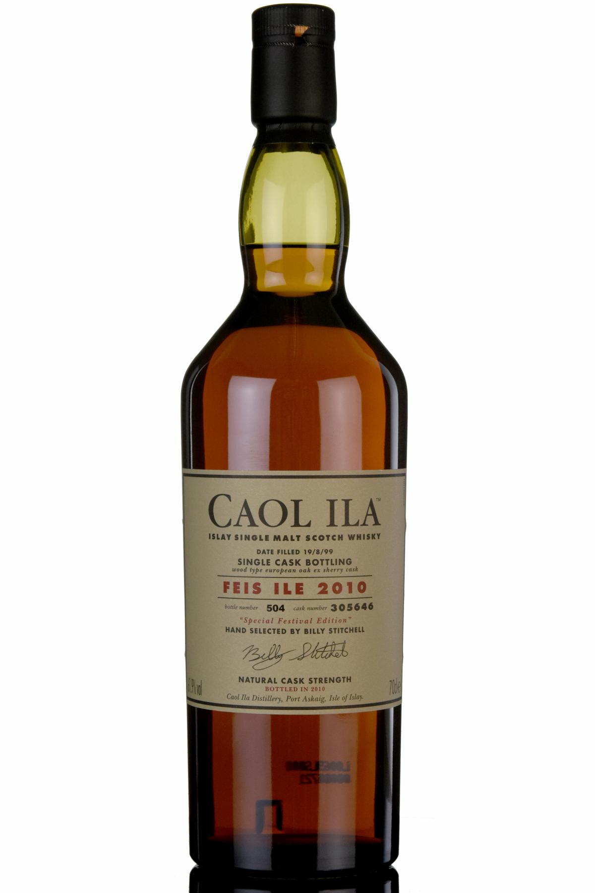 Caol Ila 1999 - Festival 2010 - Single Cask 305646