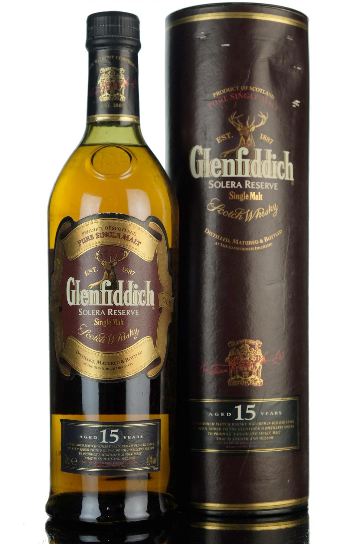 Glenfiddich 15 Year Old - Solera Reserve