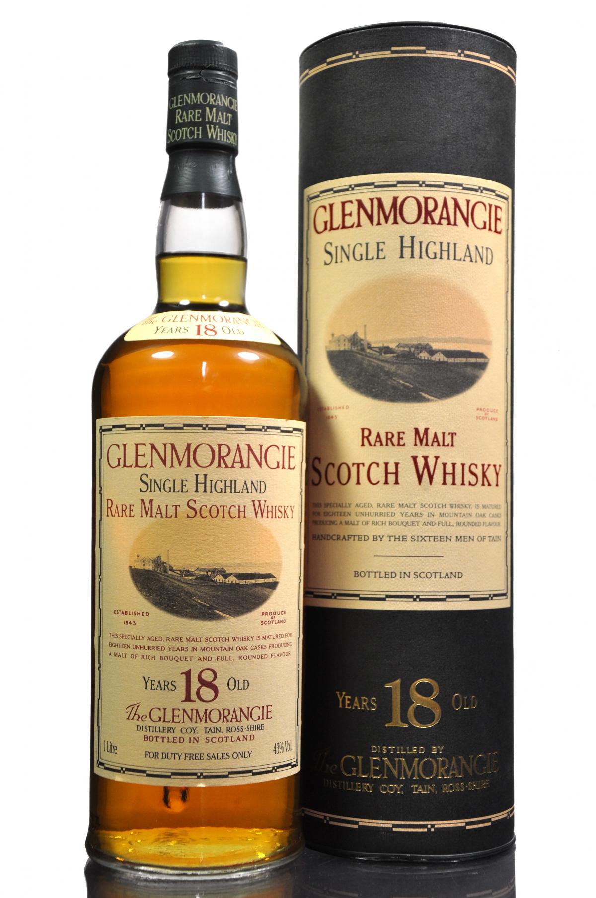 Glenmorangie 18 Year Old - 1 Litre