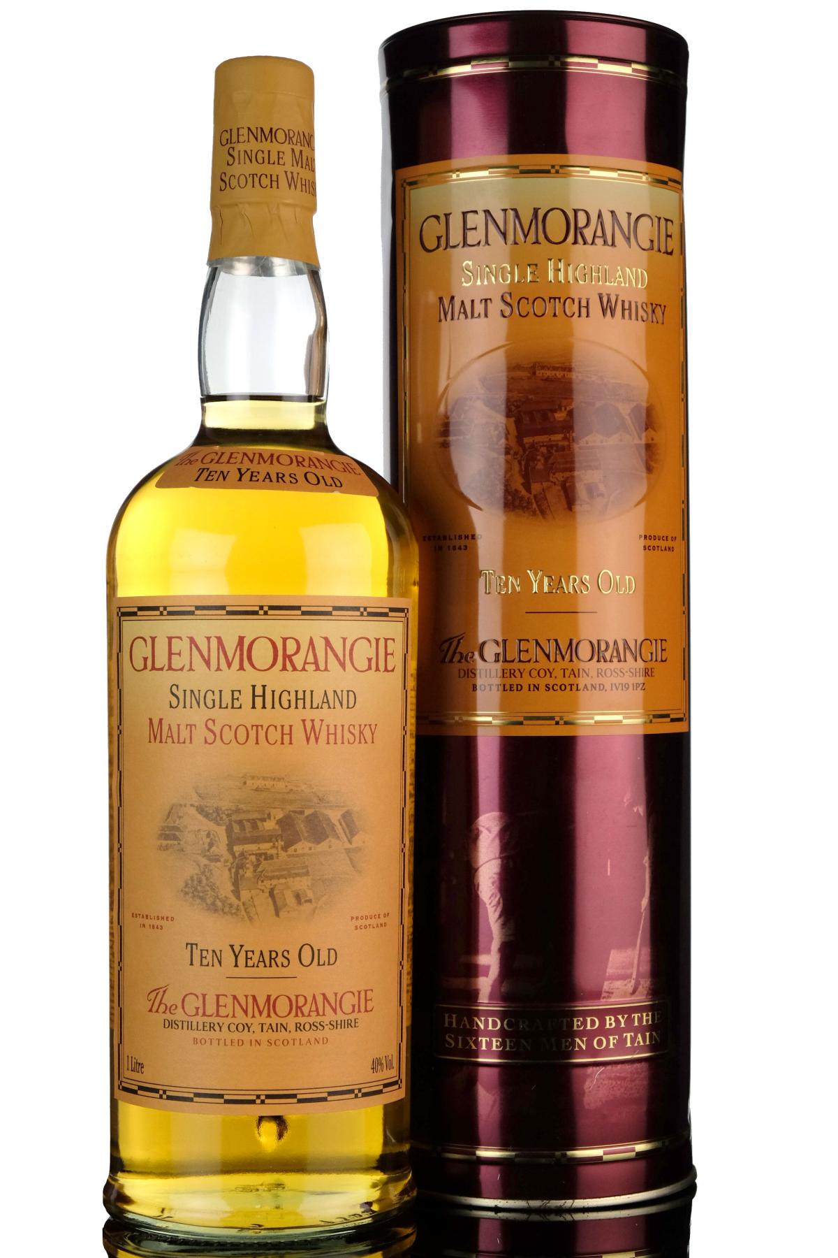 Glenmorangie 10 Year Old  1 Litre
