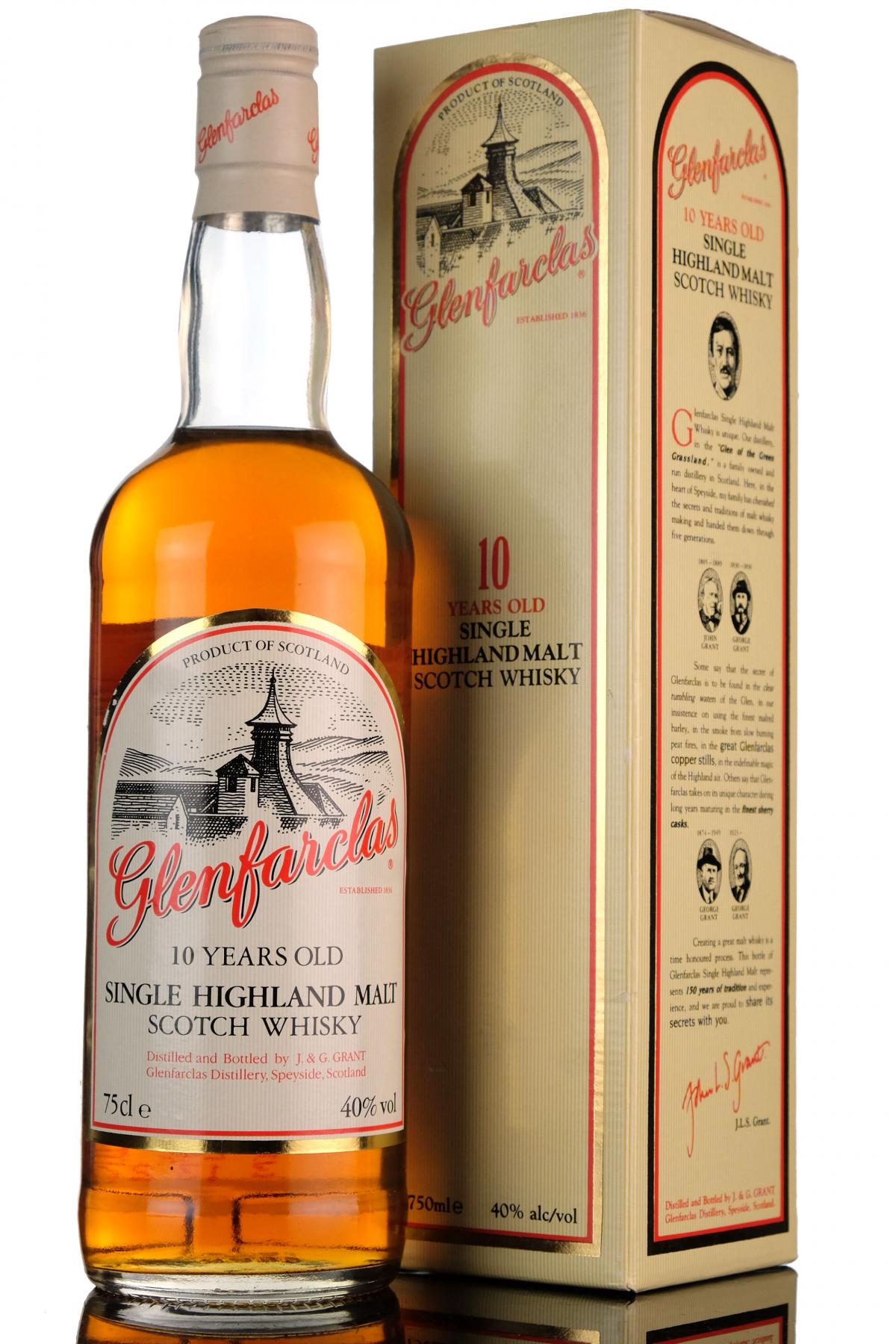 Glenfarclas 10 Year Old - Circa 1990