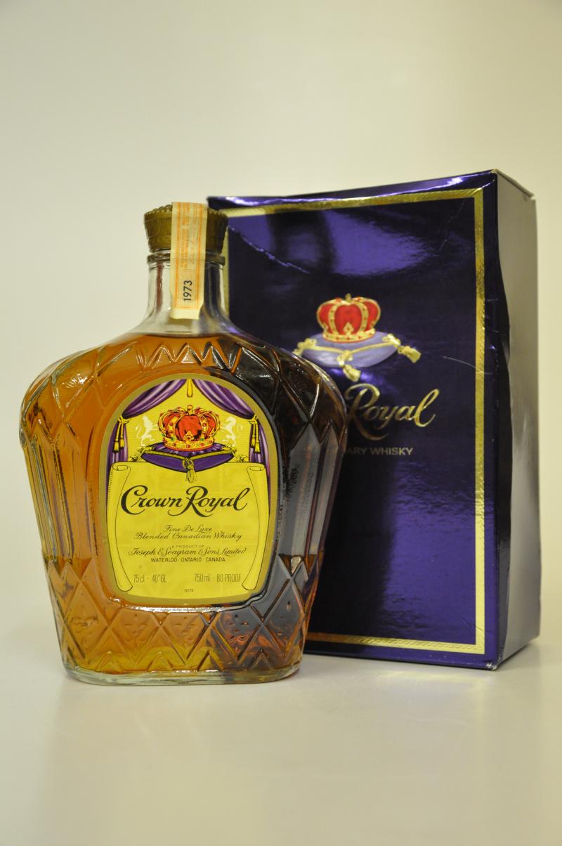 Crown Royal - Bottled 1973