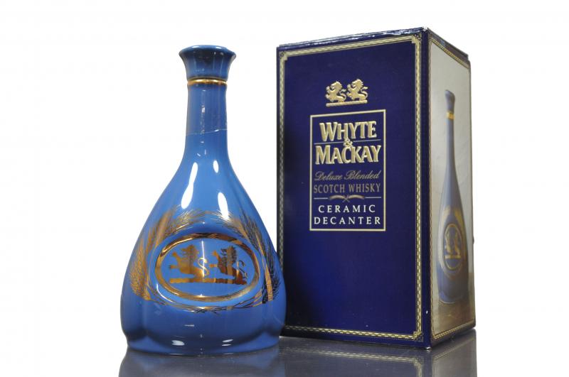 Whyte & MacKay Ceramic Decanter- 1980s