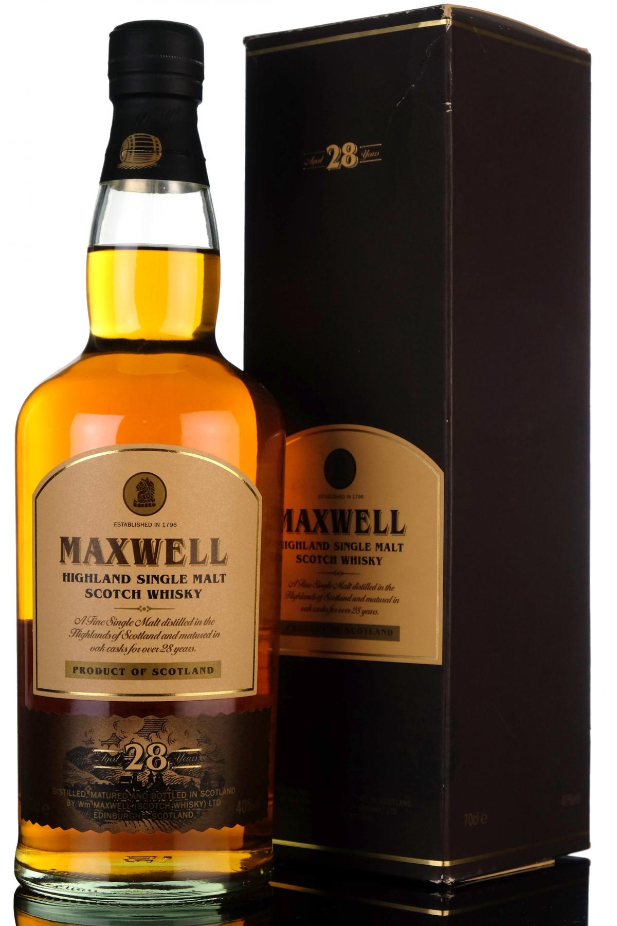 Maxwell 1982 - 28 Year Old