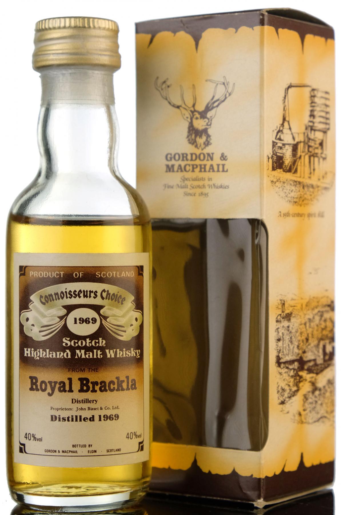 Royal Brackla 1969 - Connoisseurs Choice Miniature