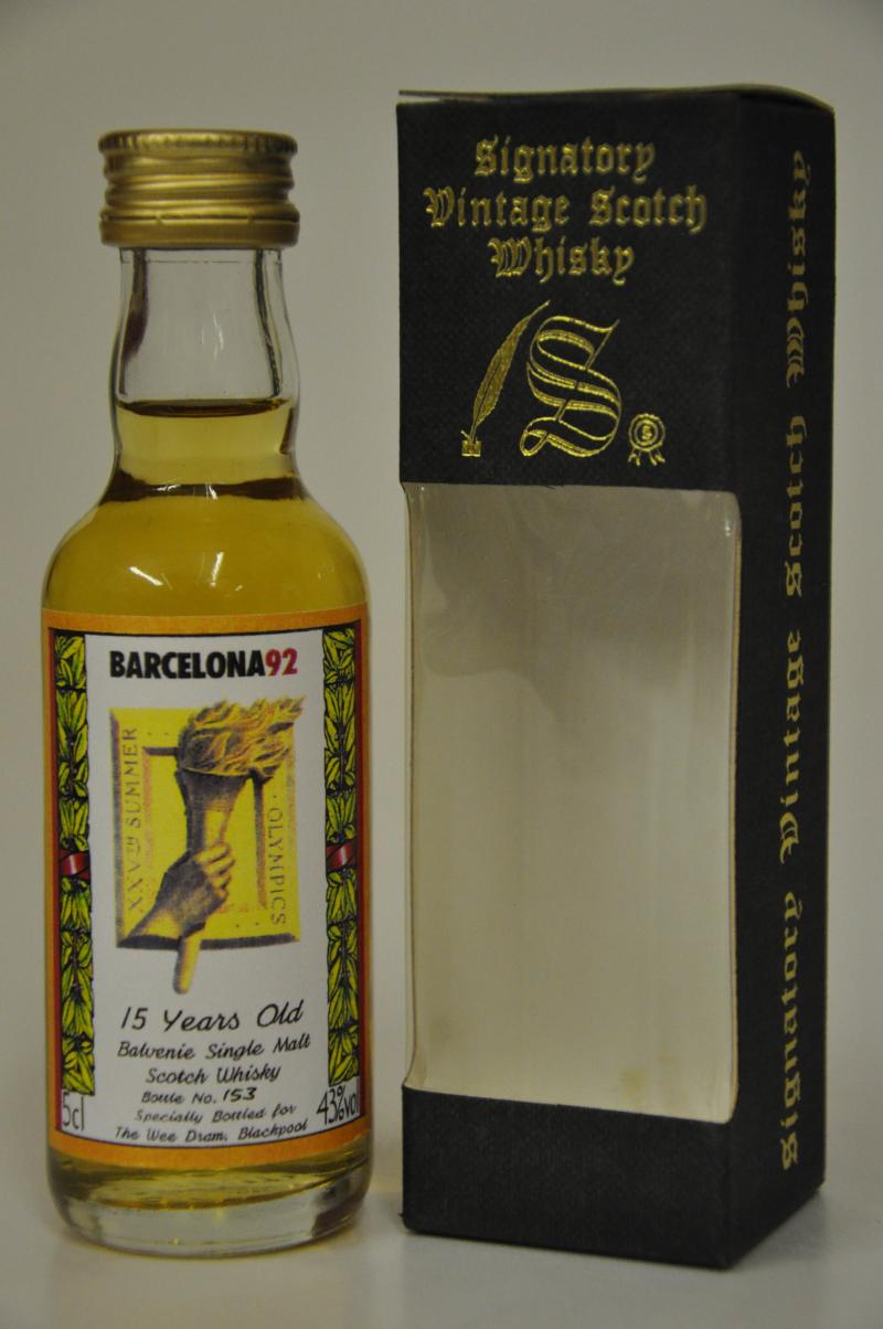 Balvenie Barcelona Olympics 1992 Miniature