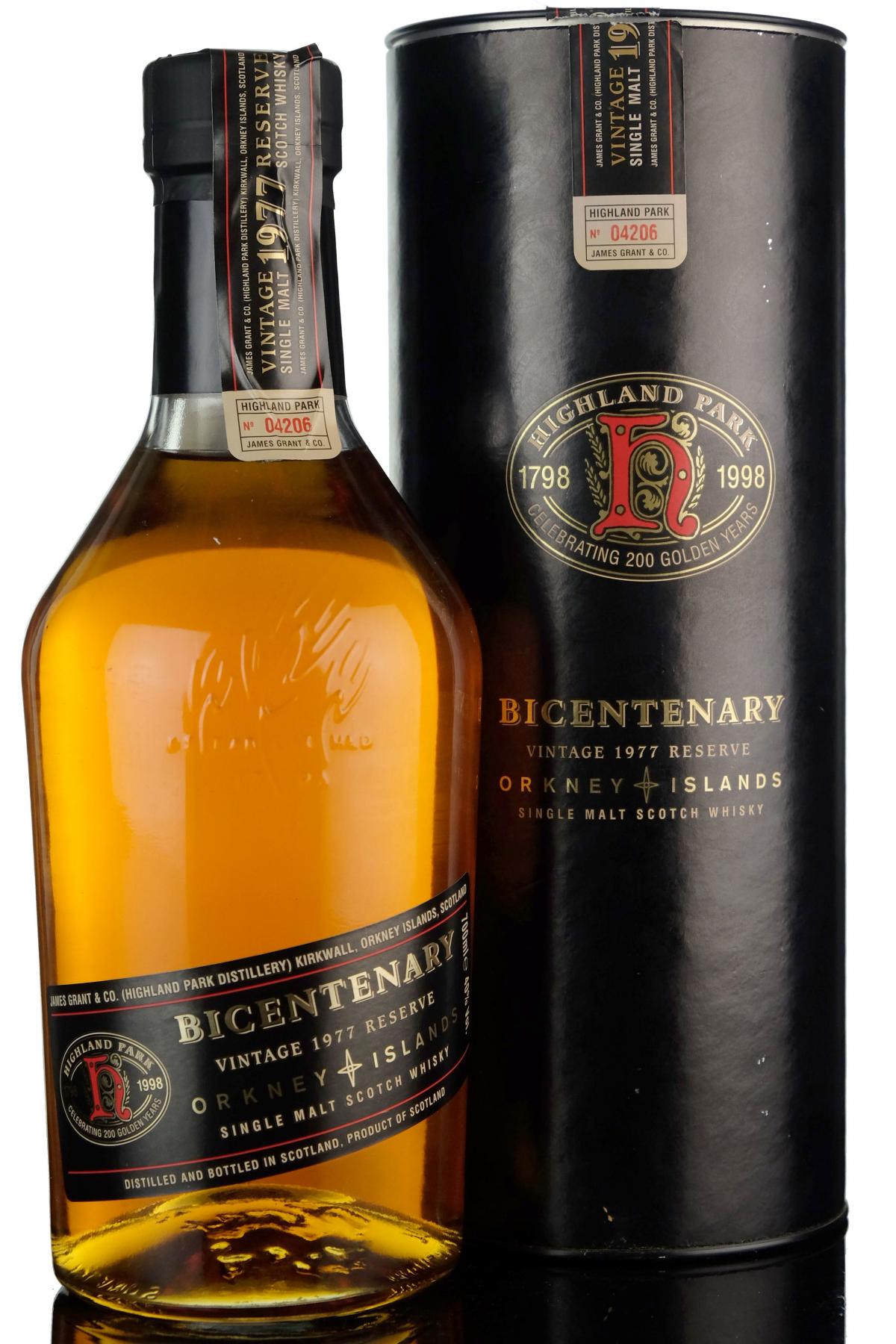 Highland Park 1977 - Bicentenary