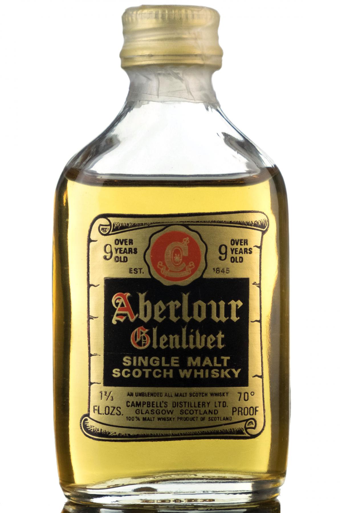 Aberlour-Glenlivet 9 Year Old Miniature