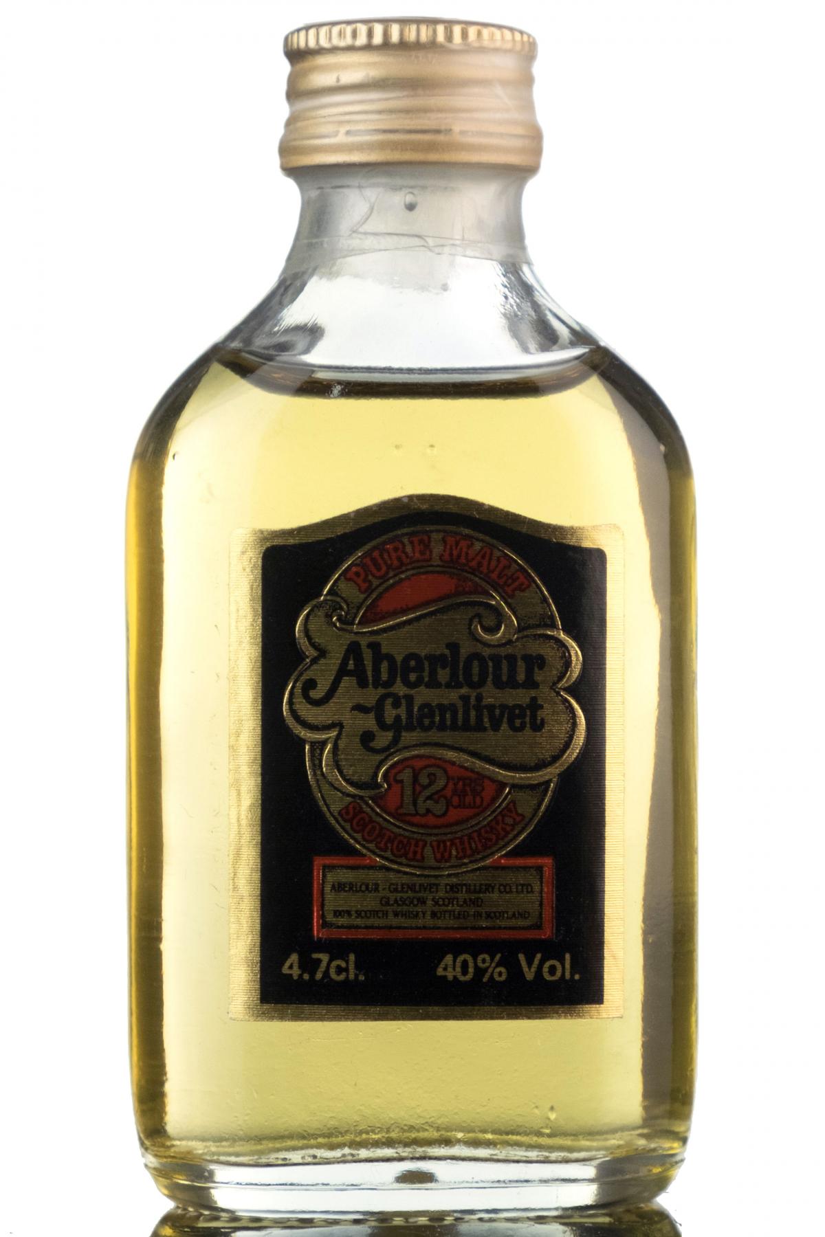 Aberlour-Glenlivet 12 Year Old Miniature