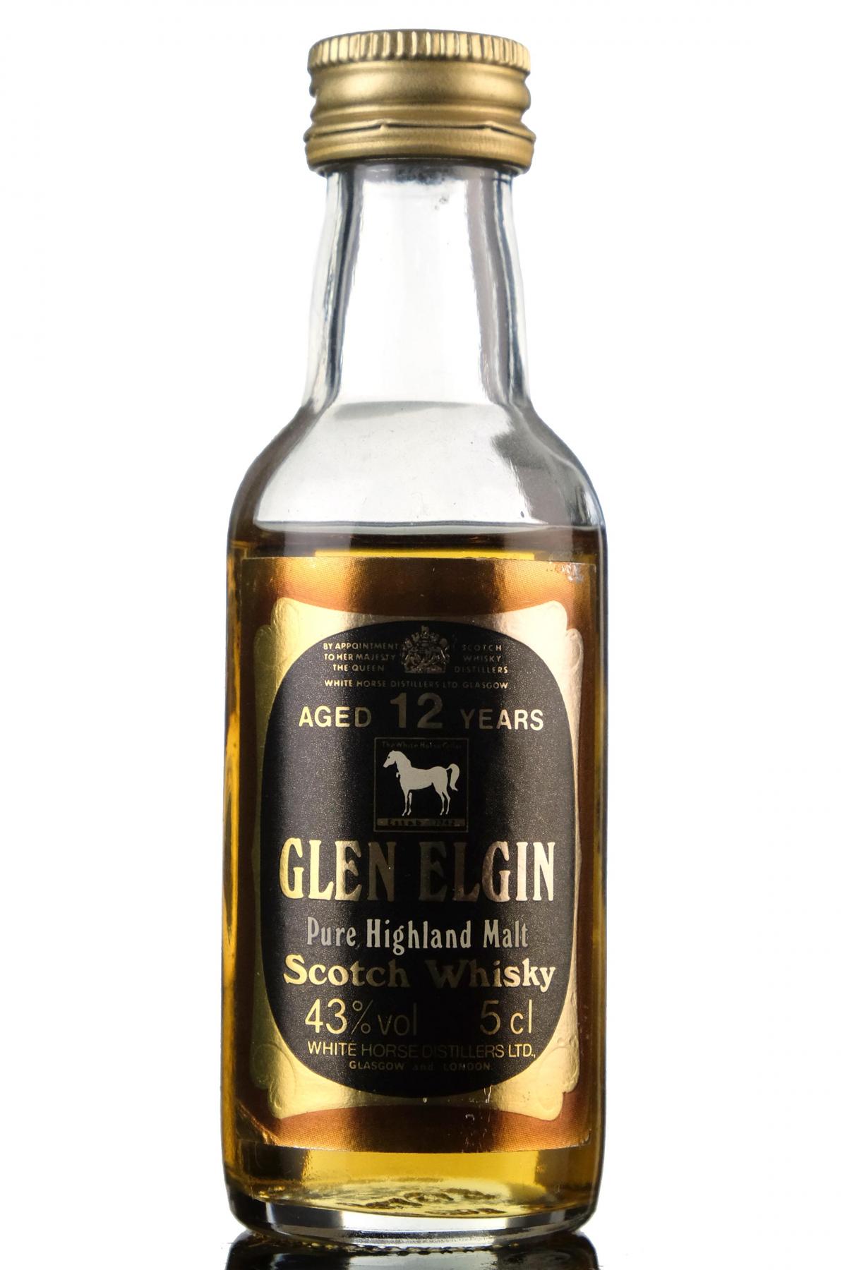 Glen Elgin 12 Year Old Miniature