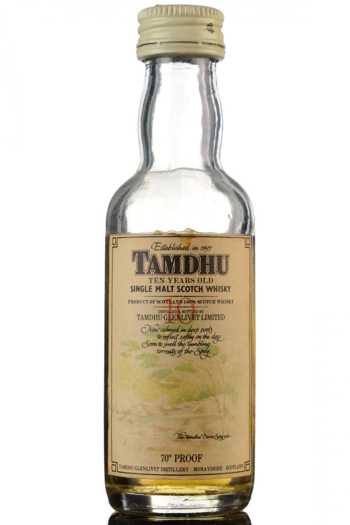 Tamdhu 10 Year Old Miniature