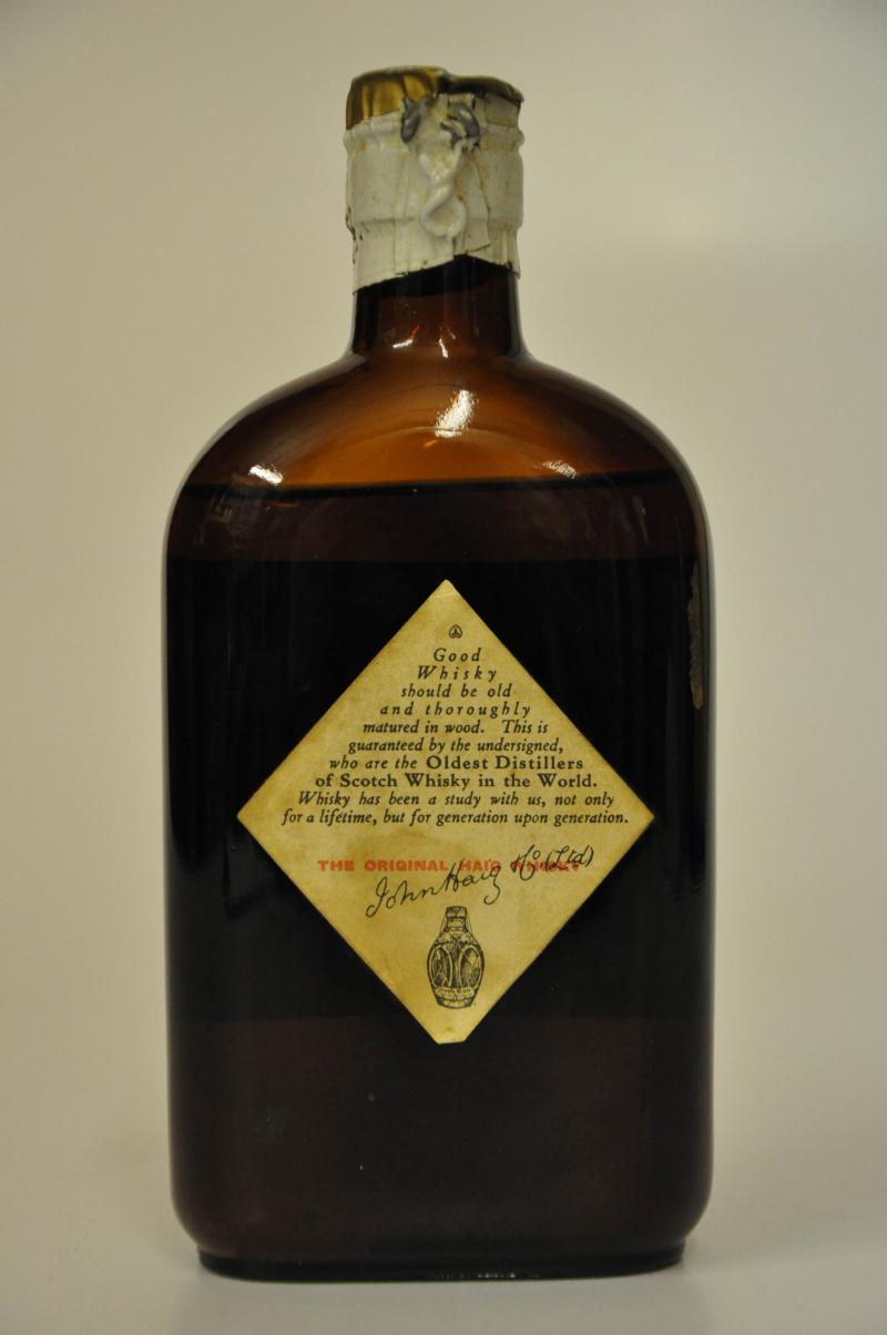 Haig Gold Label Half Bottle - King George VI