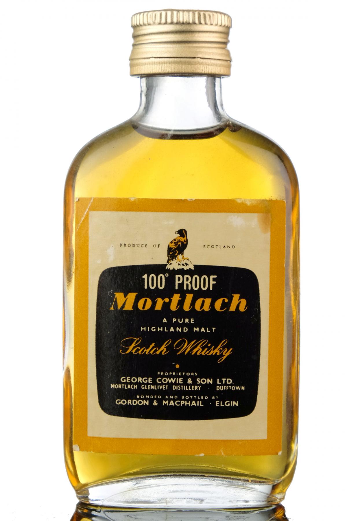 Mortlach 100 Proof - Gordon & MacPhail Miniature