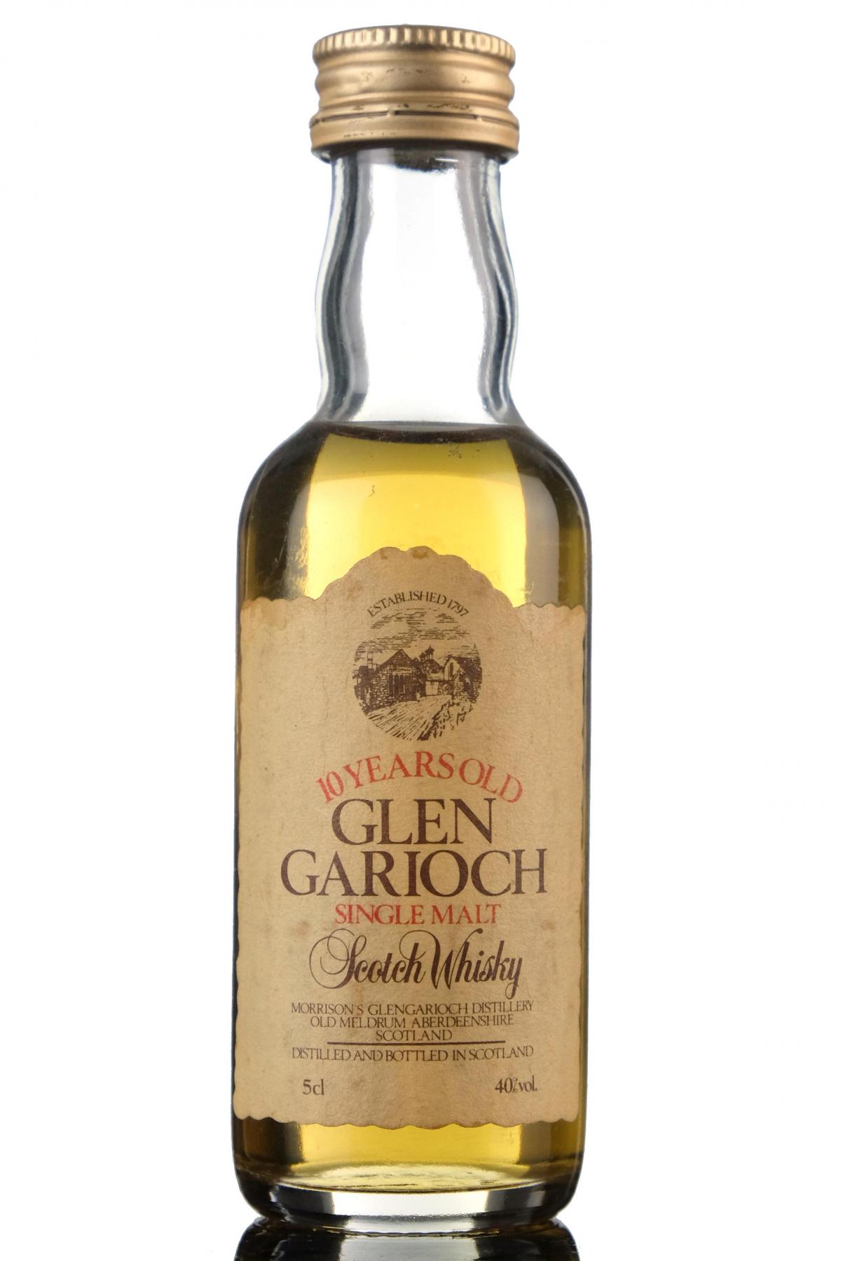 Glen Garioch 10 Year Old Miniature