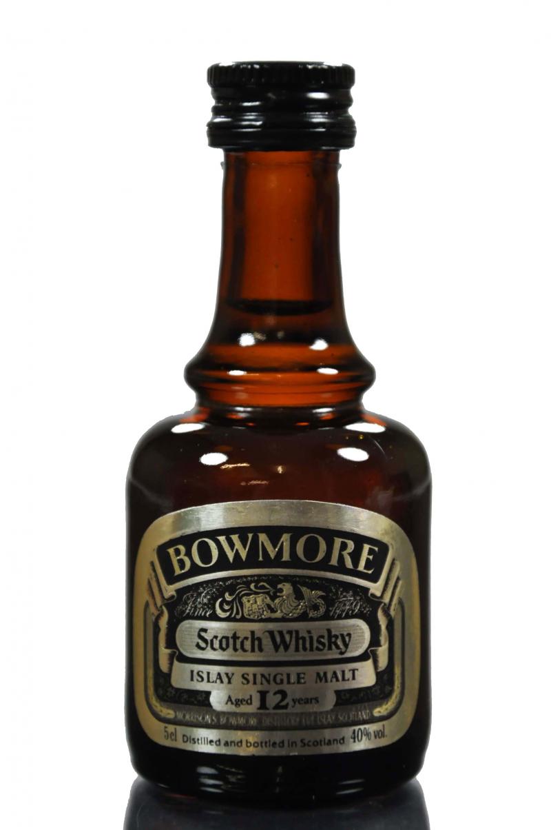 Bowmore 12 Year Old - Dumpy Miniature