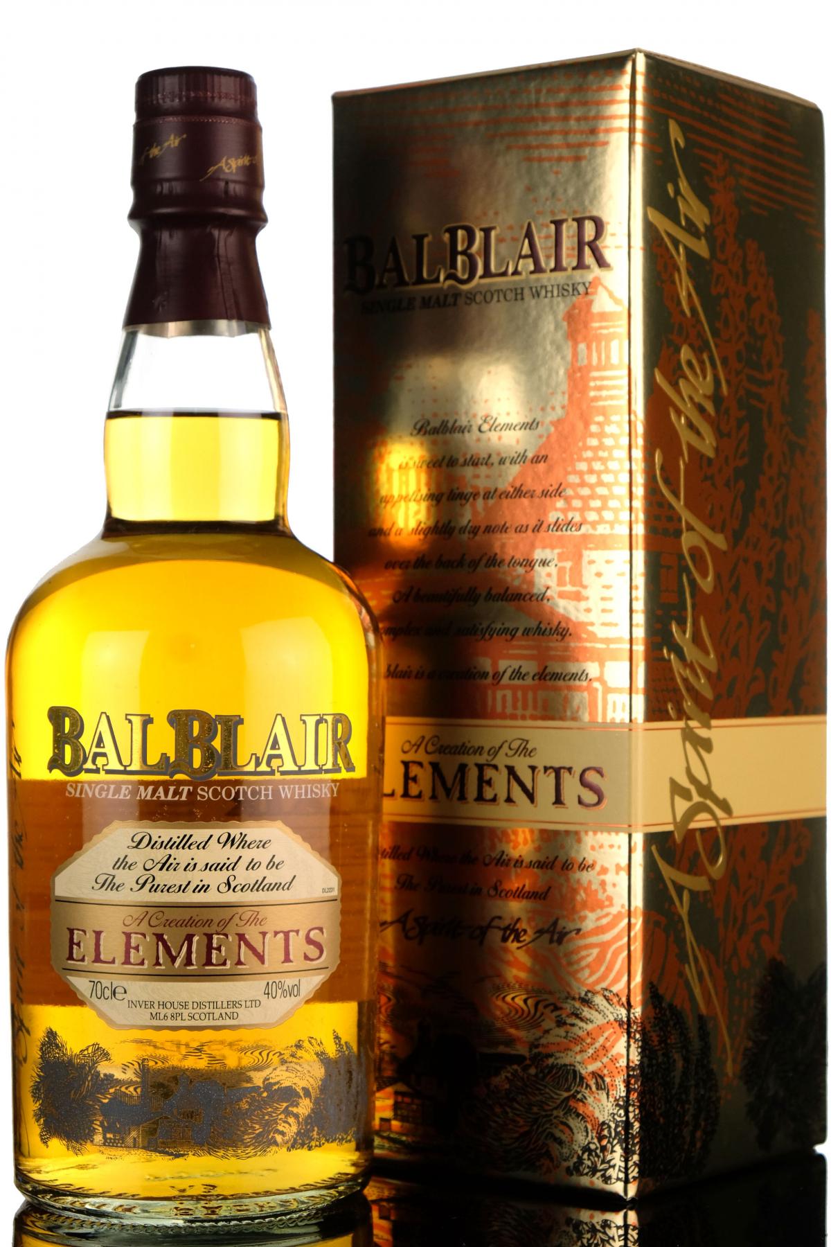 Balblair Elements