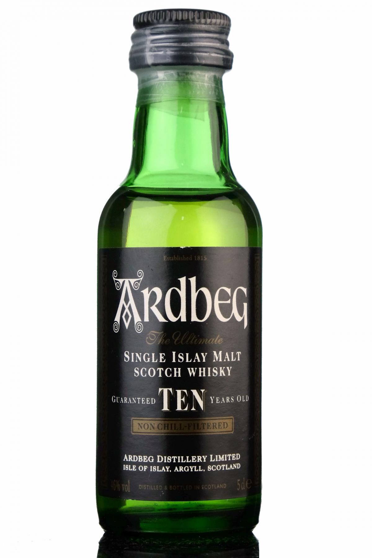 Ardbeg 10 Year Old Miniature