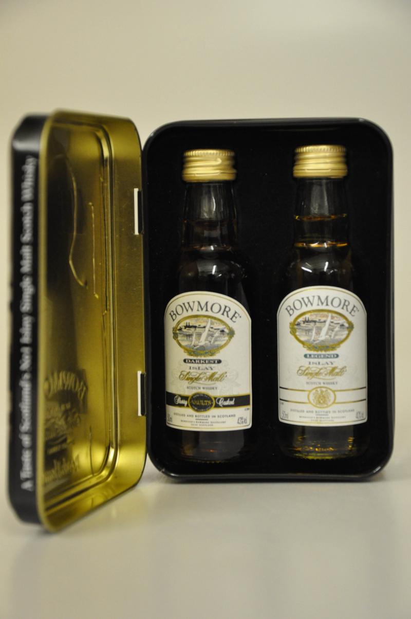 Bowmore Darkest & Legend Miniature Set