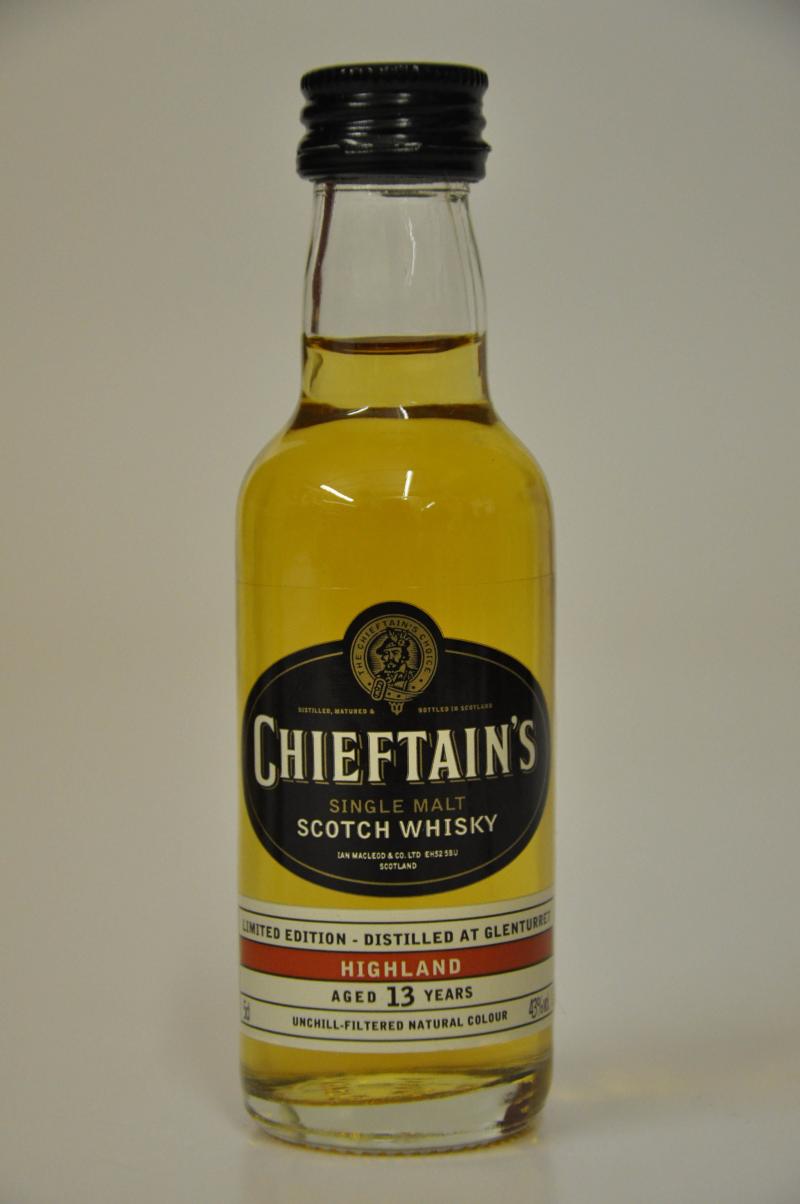 Glenturret 13 Year Old Chieftain\'s Miniature