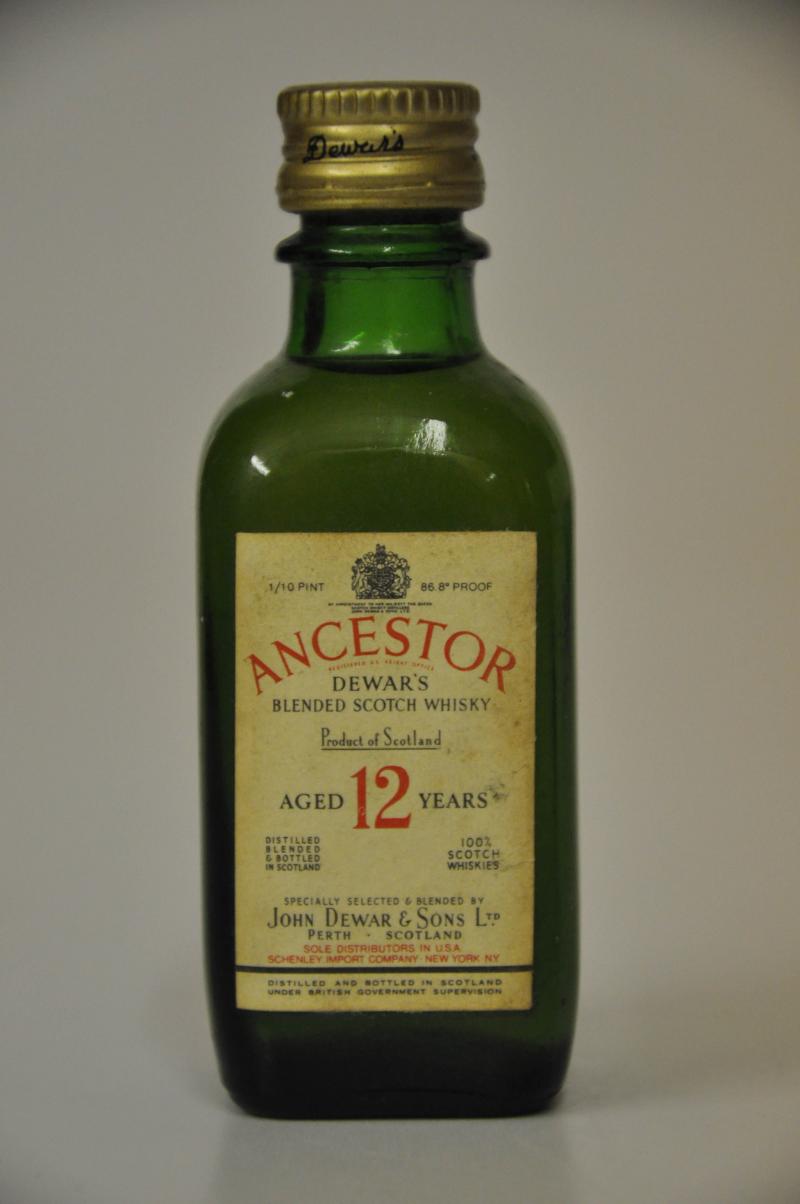 Dewar \'s 12 Year Old Ancestor Miniature
