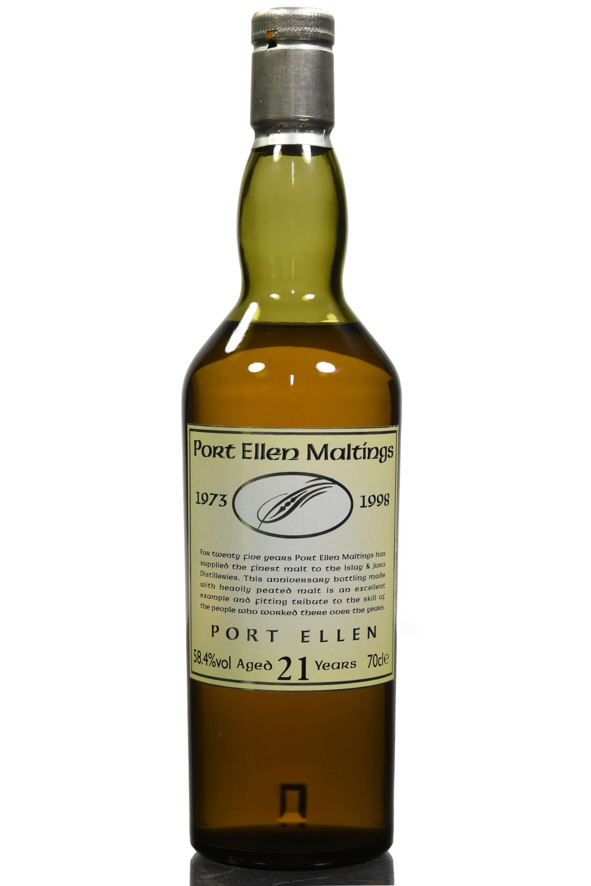 Port Ellen 21 Year Old - Maltings Anniversary