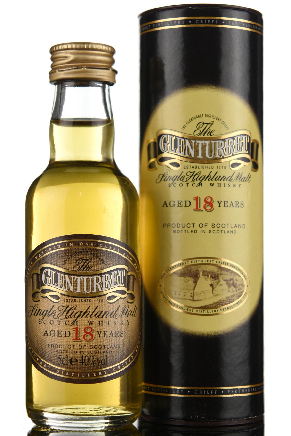 Glenturret 18 Year Old Miniature