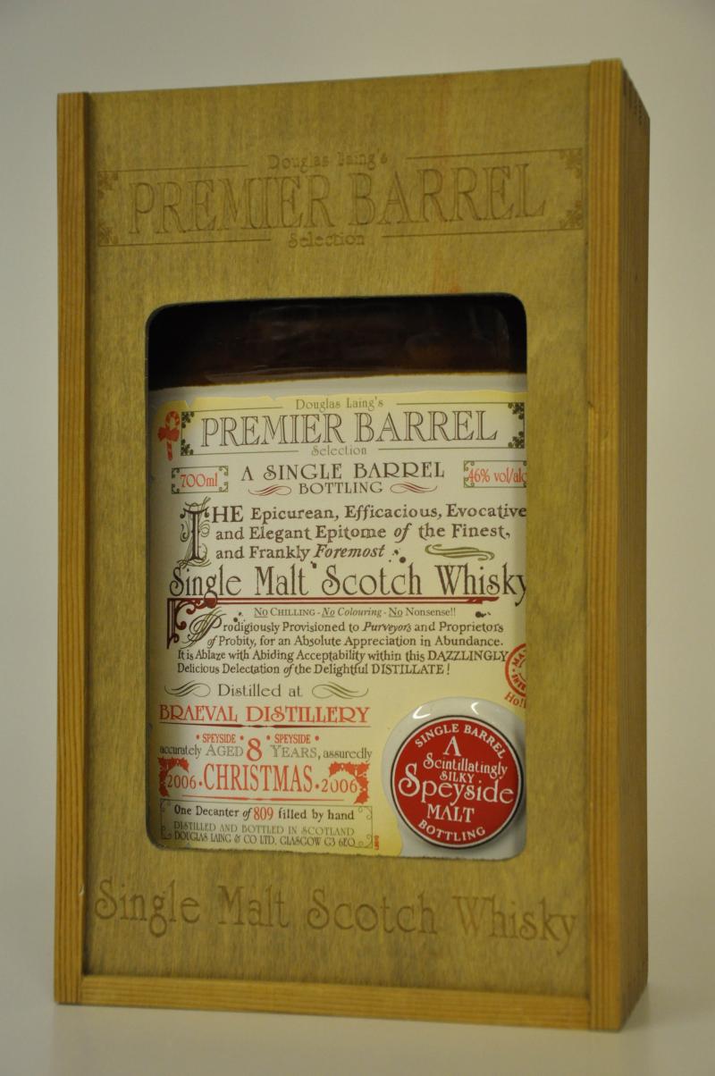 Braeval 8 Year Old - Premier Barrel