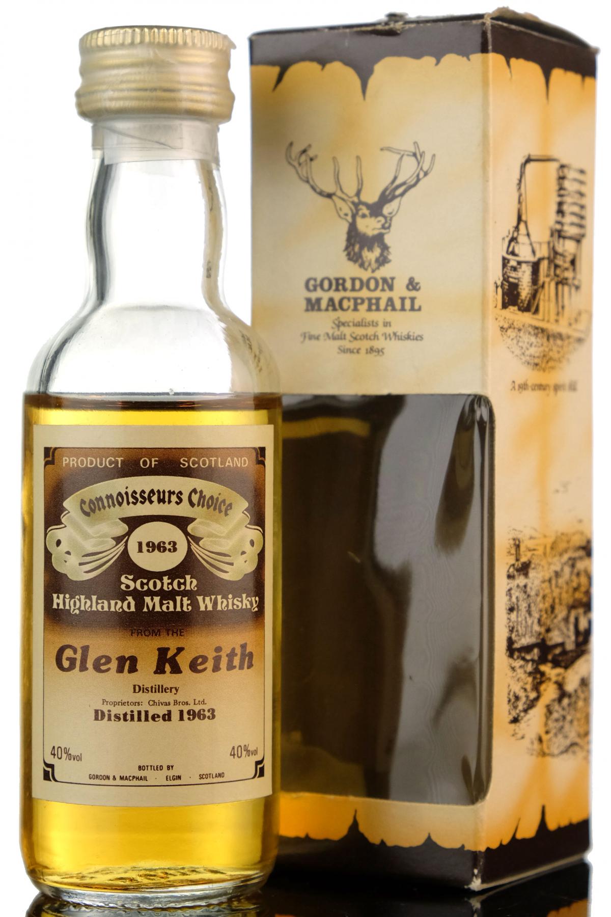 Glen Keith 1963 - Connoisseurs Choice Miniature