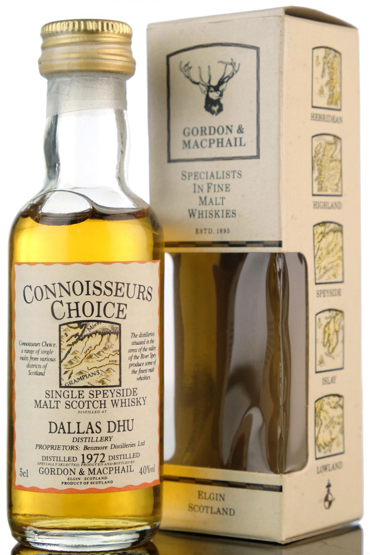 Dallas Dhu 1972 - Connoisseurs Choice Miniature