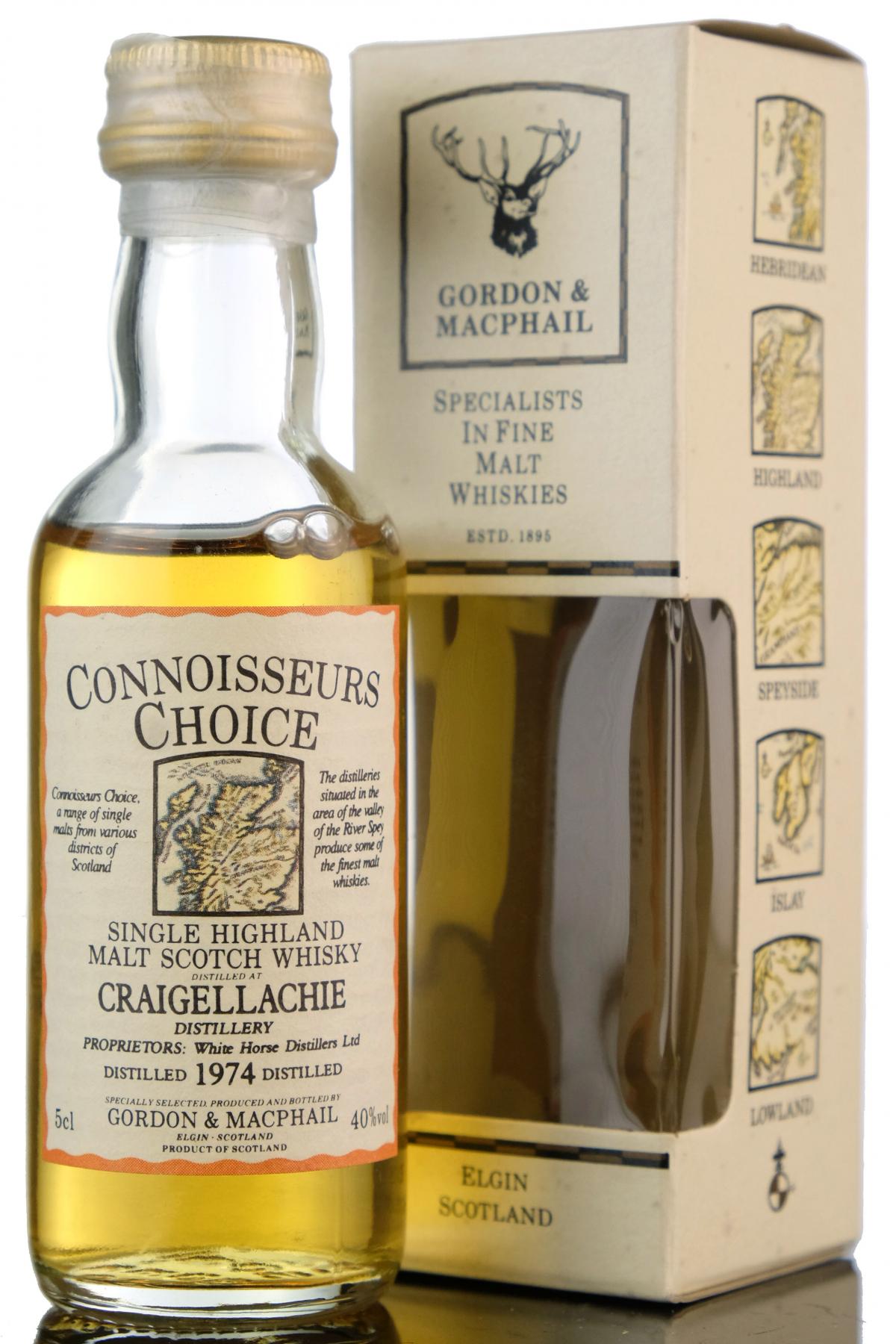 Craigellachie 1974 - Connoisseurs Choice Miniature