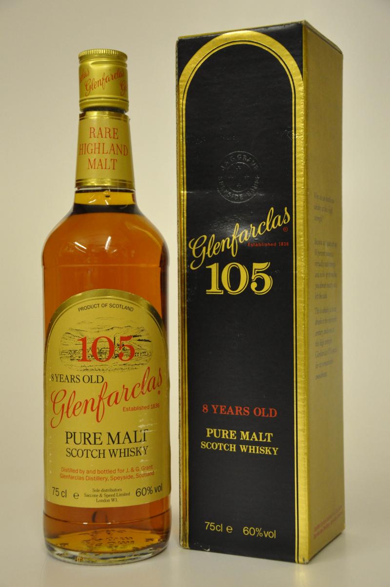 Glenfarclas 8 Year Old - 105 - 1980s