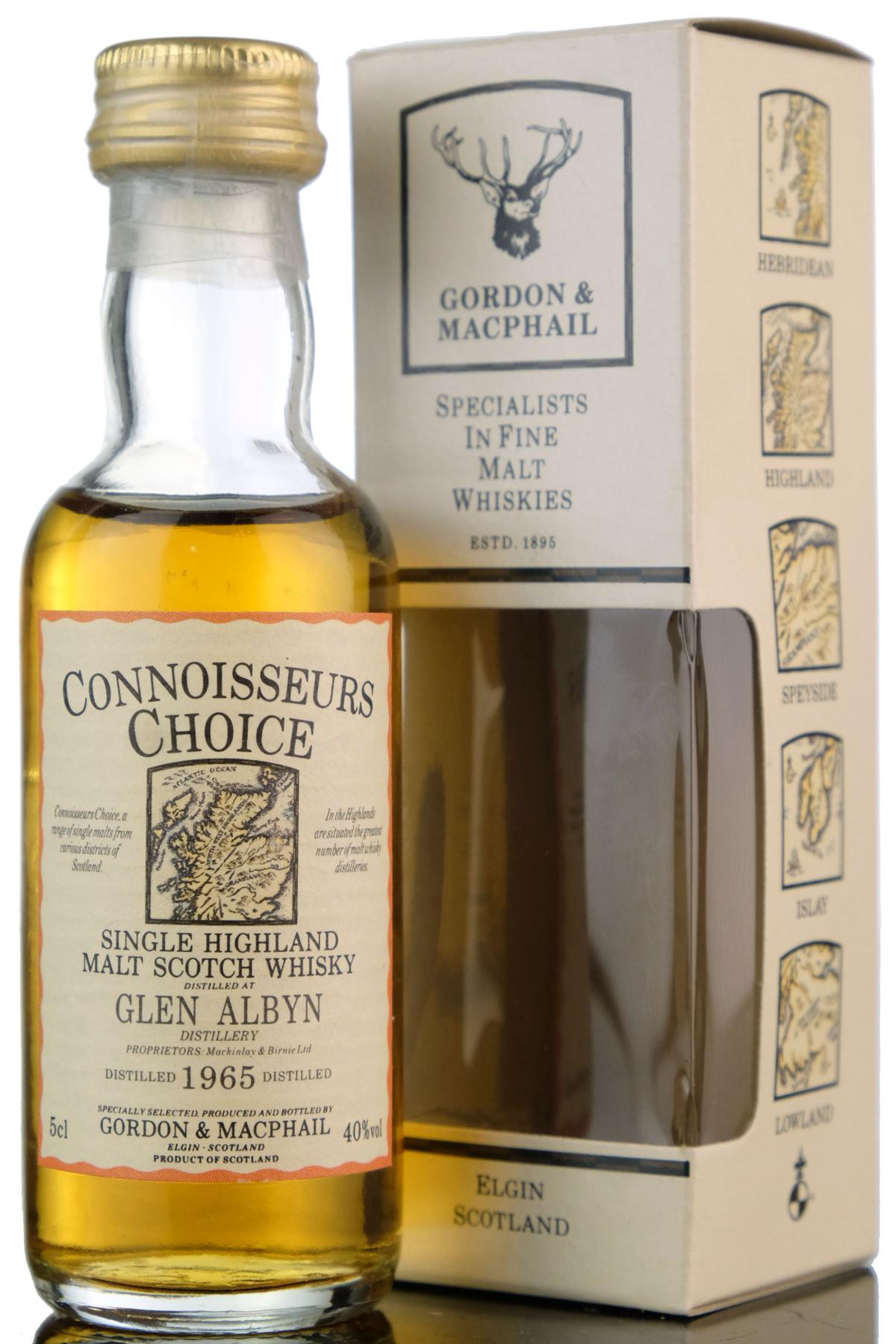 Glen Albyn 1965 - Connoisseurs Choice Miniature