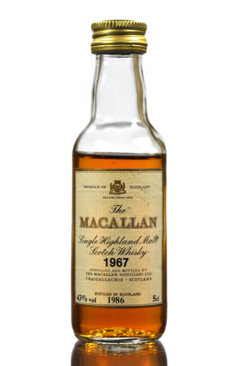 Macallan 1967-1986 Miniature