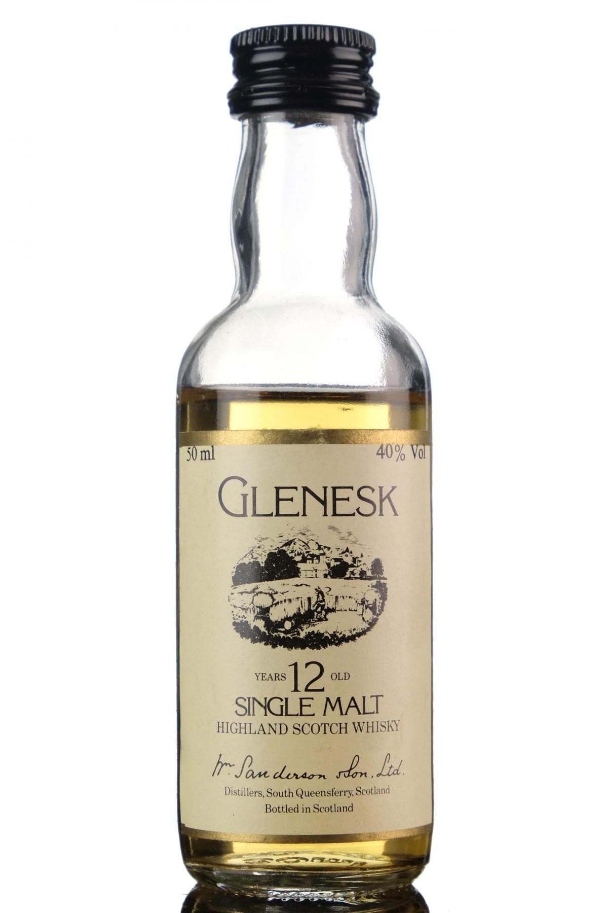Glenesk 12 Year Old Miniature