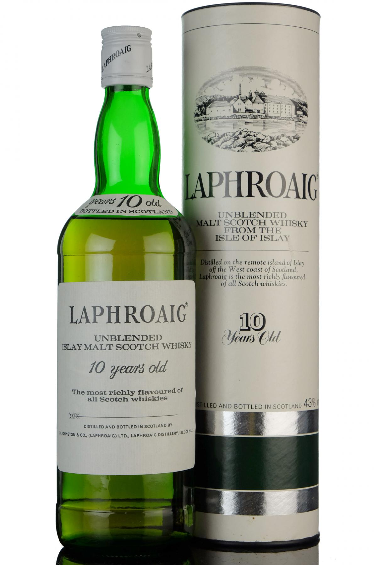 Laphroaig 10 Year Old - 1980s