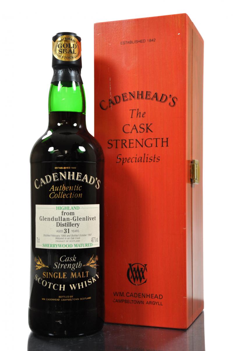 Glendullan-Glenlivet 1966-1997 - 31 Year Old - Cadenheads Authentic Collection