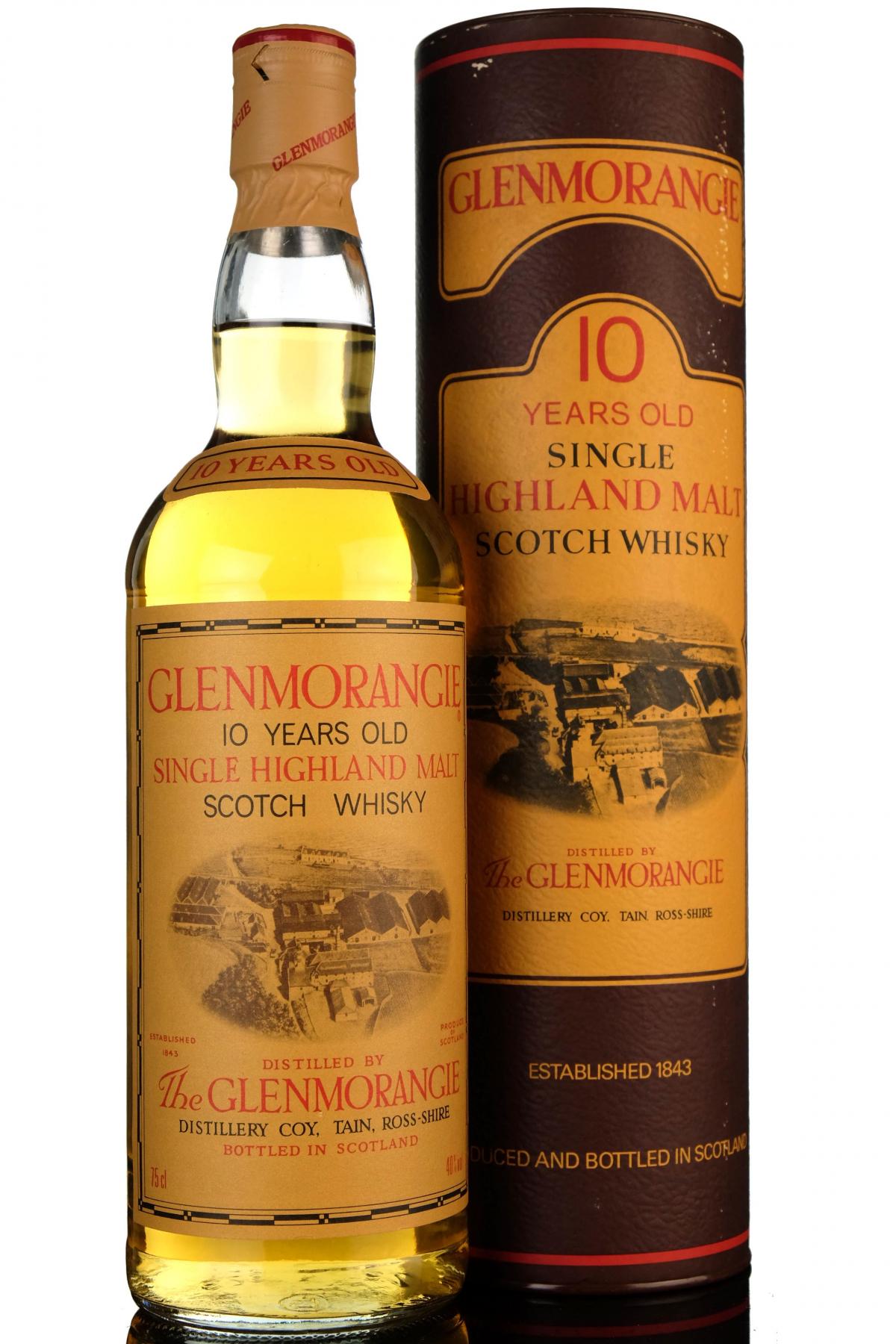 Glenmorangie 10 Year Old - Circa 1990