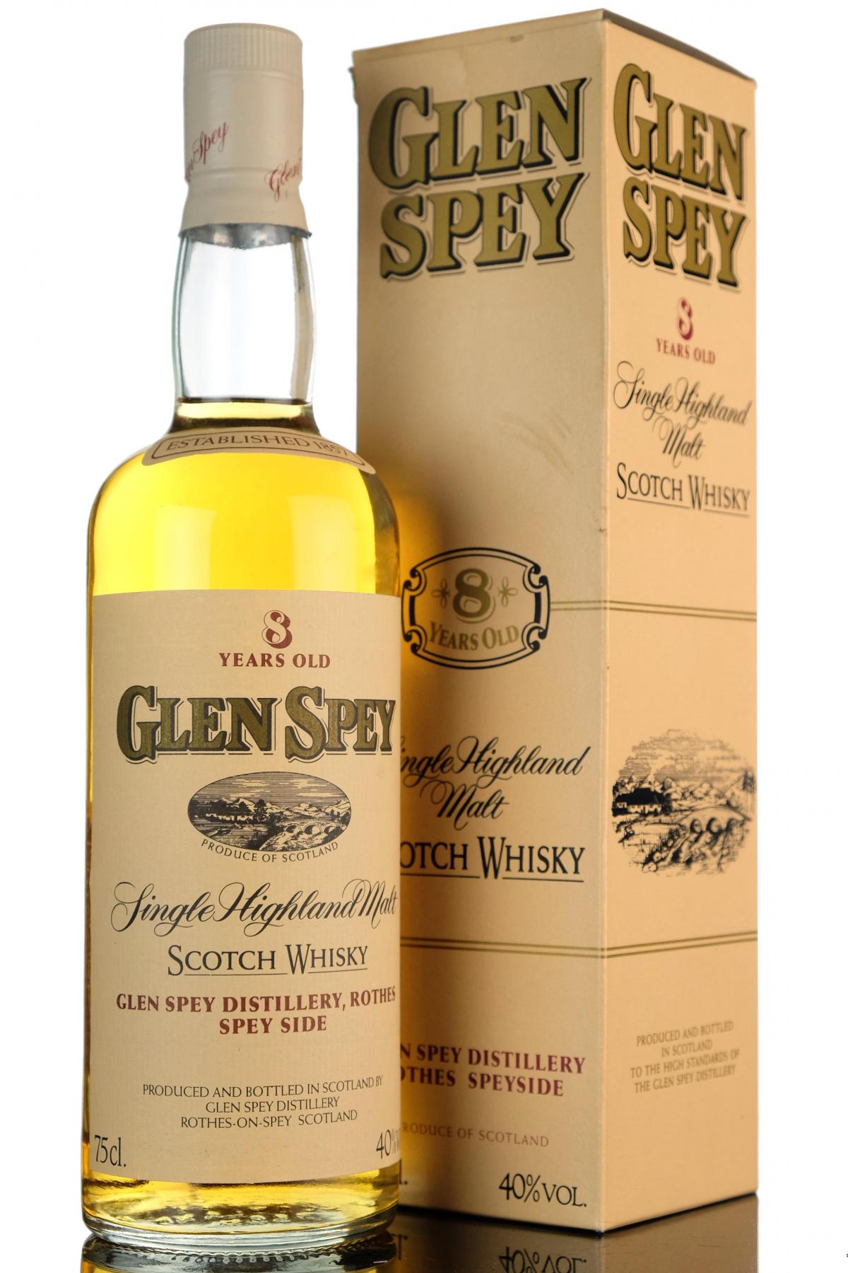 Glen Spey 8 Year Old - 1980s