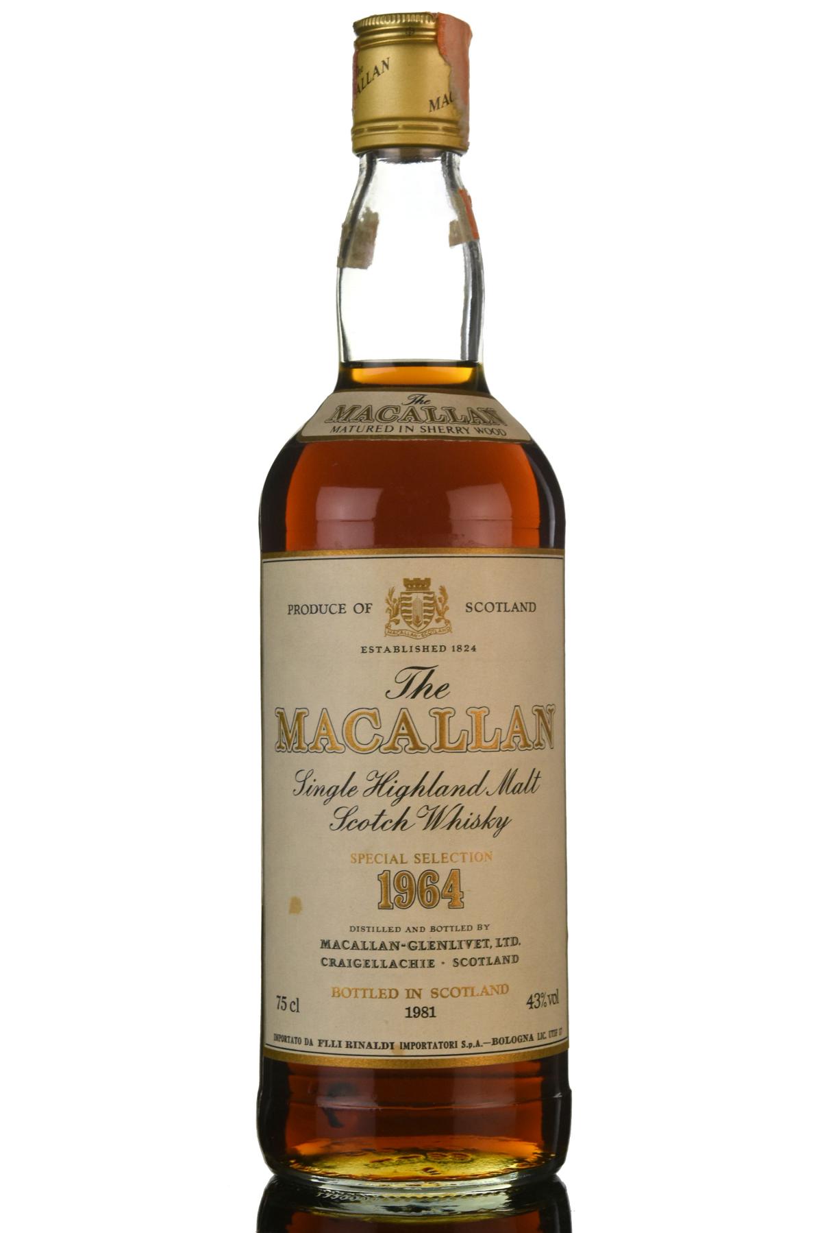 Macallan 1964-1981