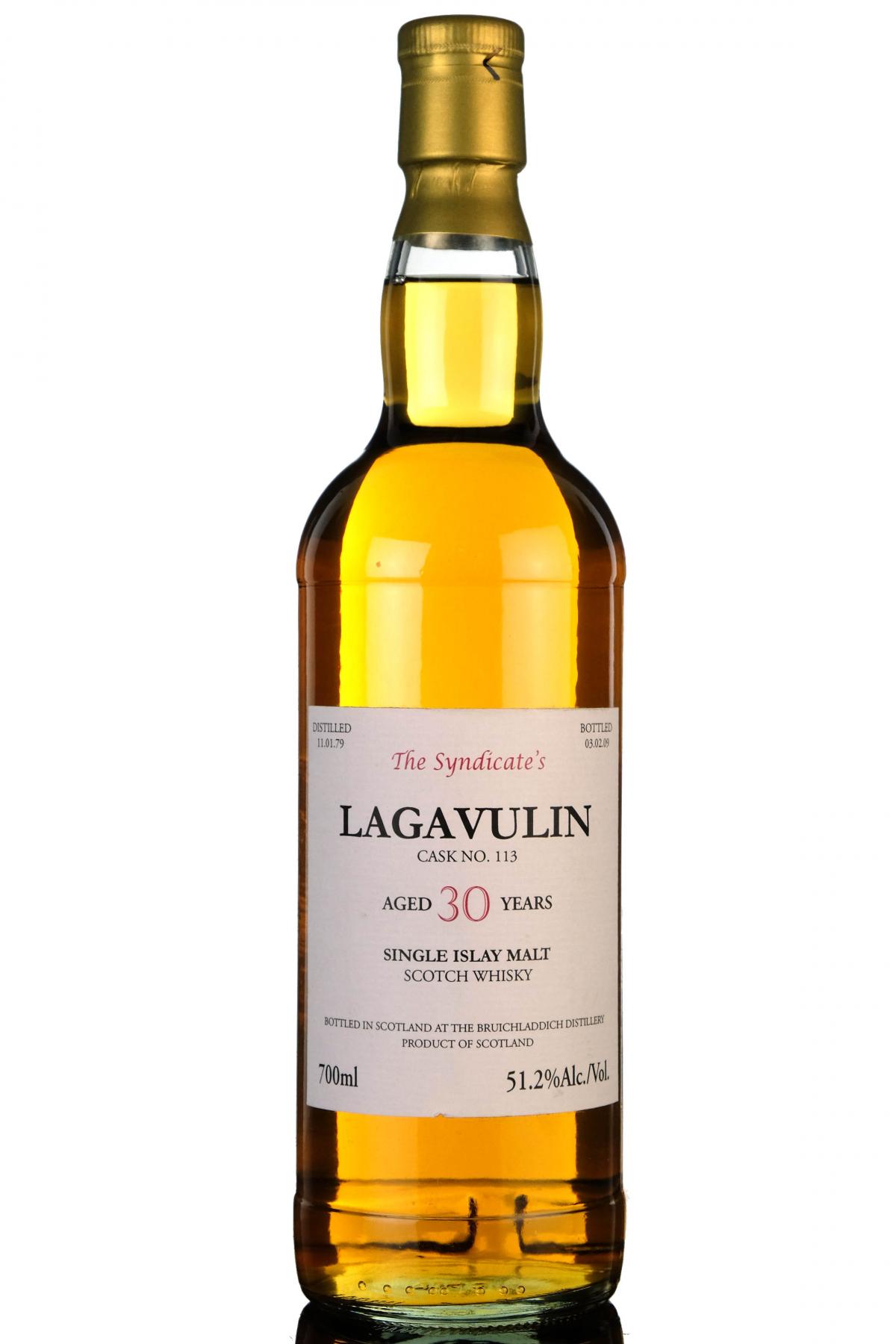 Lagavulin 1979-2009 - 30 Year Old - The Syndicate