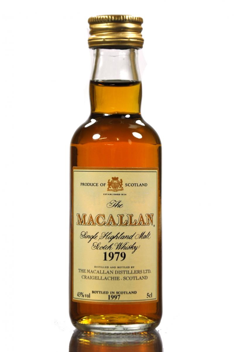 Macallan 1979-1997 - 18 Year Old - Sherry Cask - Miniature