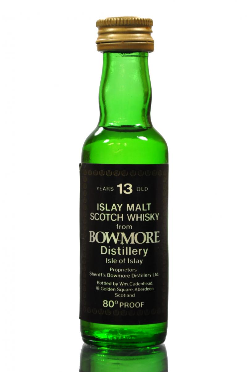 Bowmore 13 Year Old - Cadenheads Miniature