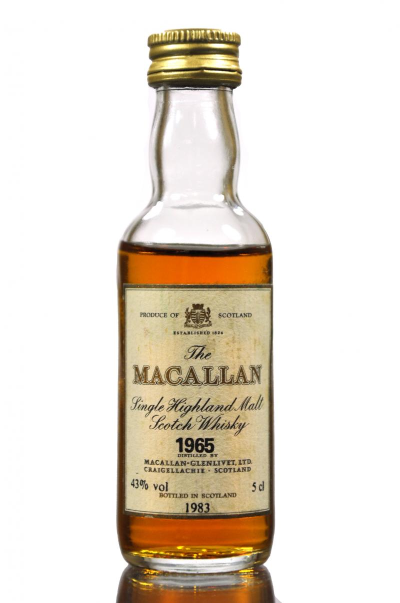 Macallan 1965-1983 Miniature