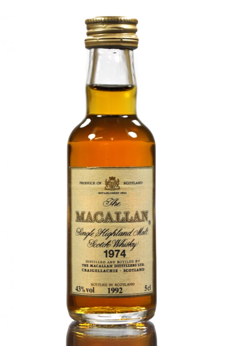 Macallan 1974-1992 Miniature