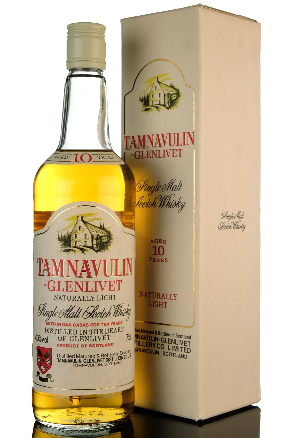 Tamnavulin-Glenlivet 10 Year Old - 1980s