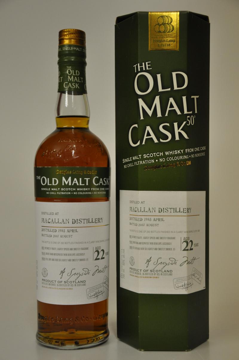 Macallan 1985-2007 - 22 Year Old - Douglas Laing - Old Malt Cask