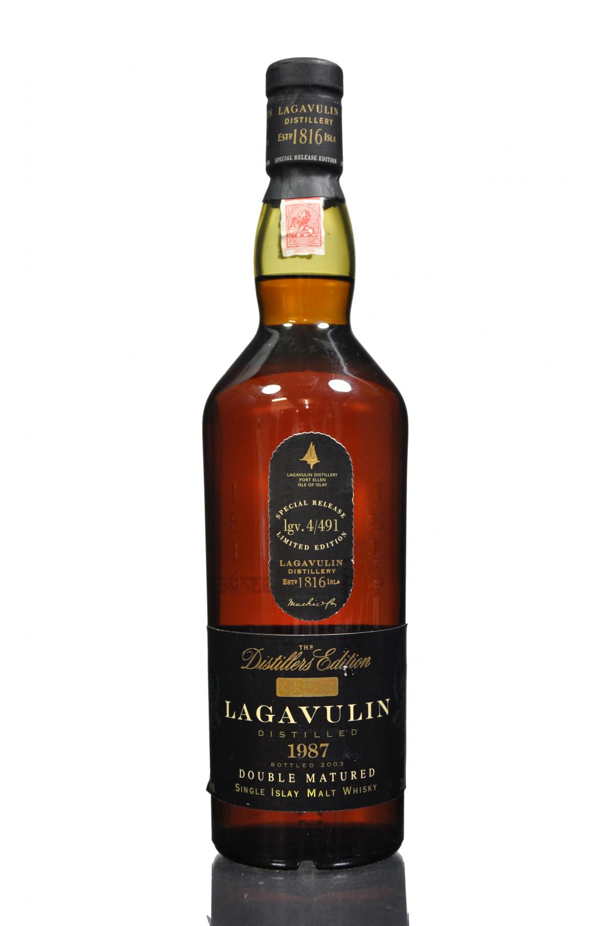 Lagavulin 1987 - Distillers Edition