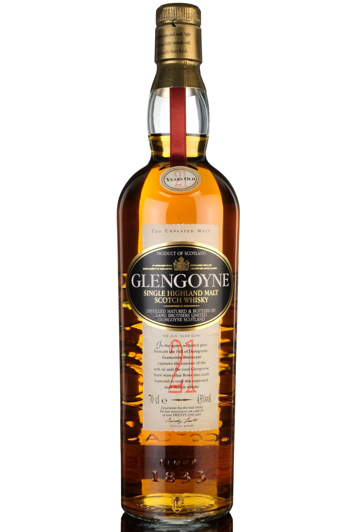Glengoyne 21 Year Old