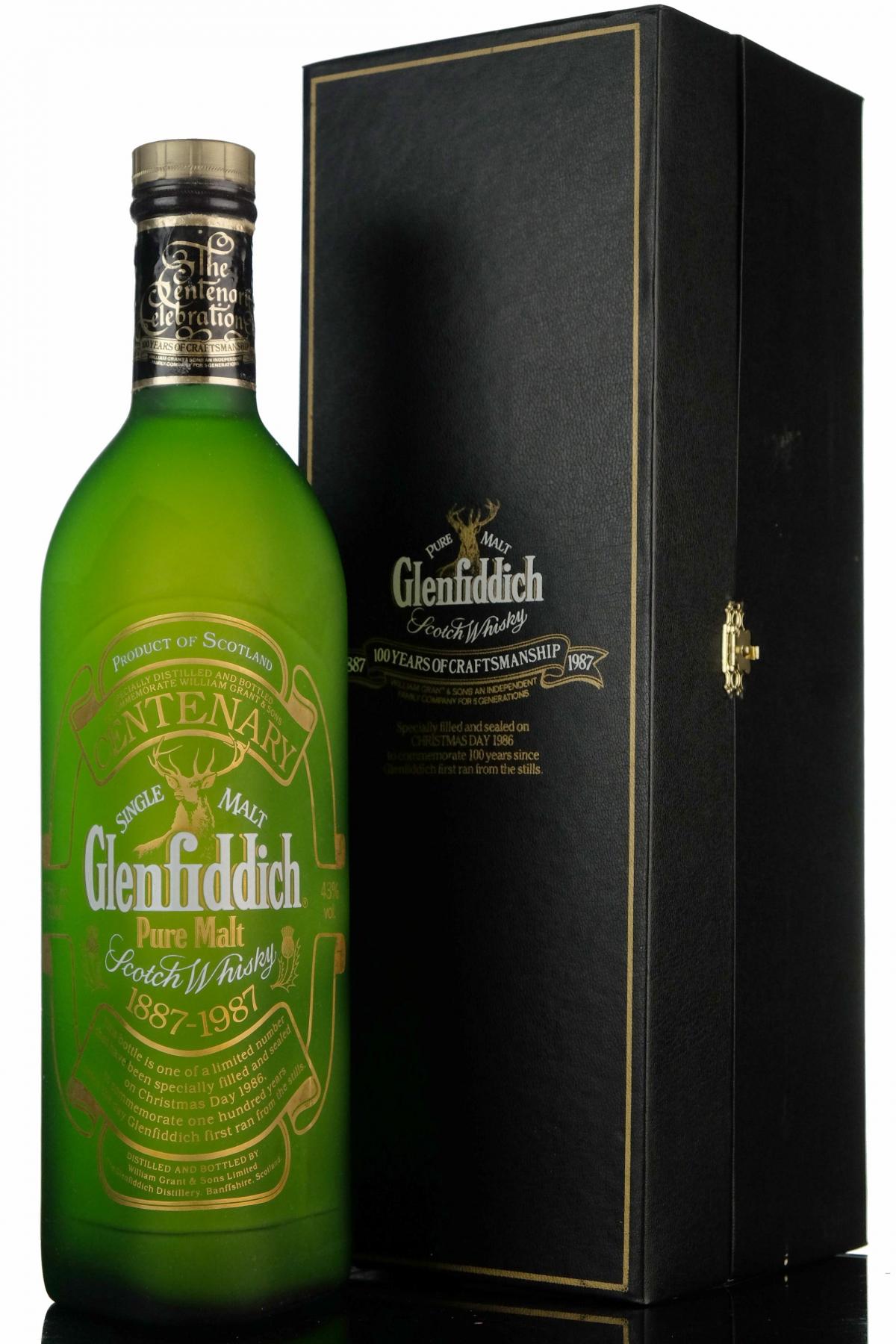 Glenfiddich Centenary 1887-1987